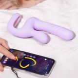 Смарт-пульсатор Magic Motion Magic Duet Purple, двойной, 10 режимов пульсации, 10 режимов вибрации
