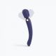 Вібромасажер із силіконовою щіточкою Love to Love Brush Crush - Midnight Indigo