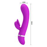 Компьютерный вибратор - Pretty Love Bert Vibrator 18,8 x 3,5 см