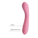 Комп'ютерний вібратор - Pretty Love Gloria - Silicone Vibrator Pink