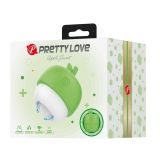 Кліторальний стимулятор - Pretty Love Apple Secret Green, 12 licking settings