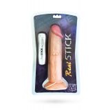 Вібратор Toyfa Realstick Nude реалістичний, 7 режимів вібрації, 19,5 см
