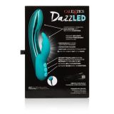 CalExotics DazzLED Brilliance - вібратор кролик з led підсвічуванням, 12,75х3, 25 см