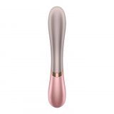 Смарт вібратор-кролик із підігрівом Satisfyer Hot Lover Pink