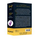 Вібратор - Erospace Sweet Play G-Spot Vibrator With Clitoral Licking & Flapping A17