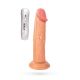 Вібратор Toyfa Realstick Nude реалістичний, 7 режимів вібрації, 19,5 см
