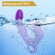 Вібратор - Erospace Sweet Play G-Spot Vibrator With Clitoral Licking & Flapping A17