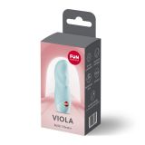 Віброкуля Fun Factory Viola Ice Blue, 10 режимів, від батарейки ААА