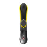 Мини вибратор-кролик со стимулирующей лентой Fun Factory AMORINO Black, лента съемная