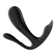 Satisfyer Top Secret + Вибратор с двумя моторами для точки G и анальной стимуляции, 11х3 см., (черный)