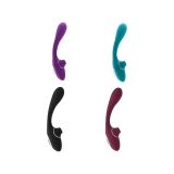 Вибратор S Pleasures Dual Suction - Turquoise