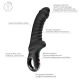 Вібратор для точки G Fun Factory TIGER Black, ребристий, підходить для анальної стимуляції