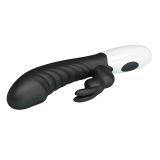 Вібратор - Pretty Love Naughty Bunny Vibrator Black