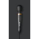 Преміальний вібромасажер DOXY Die Cast матово-чорний, з покриттям із 24-каратного золота