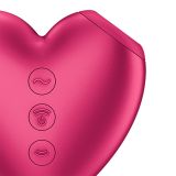 Вакуумний кліторальний стимулятор - Satisfyer Battery Powered Cutie Heart Pink