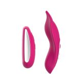 Вибратор в трусики Liebe Panty Vibe Recargable Cerise, нагрев до 39 °C, пульт, трусики S-M в комплекте