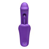 Вібратор - Tongue Flap Dual Vibe Purple