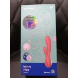 Смарт вібратор-кролик Satisfyer Mono Flex Red (м'ята упаковка)