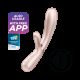 Смарт вібратор-кролик із підігрівом Satisfyer Hot Lover Nude (м'ята упаковка)