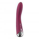 Вибратор точки G с вращением Satisfyer Spinning Vibe 1 Red, 2 мотора
