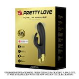 Вібратор - Pretty Love Royal Pleasure Double Pleasure Black