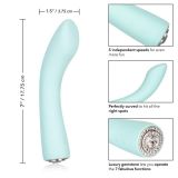 CalExotics Pave Vivian гнучкий вібромасажер, 17,75х3, 75 см