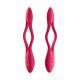 Універсальний гнучкий вібратор для пар Satisfyer Elastic Joy Red