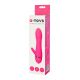 Стимулятор точки G Toyfa A - Toys, силікон, рожевий, 15 см
