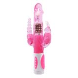 Вібратор - Pretty Bunny Triple Pleasure Vibrator Purple