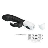 Вібратор - Pretty Love Naughty Bunny Vibrator Black