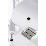 Вібромасажер L'Eroina Super Massager, 8 режимів вібрації, силікон+ABS пластик, білий, 32 см Вібромасажер L'Eroina Super Massager, 8 режимів вібрації, силікон+ABS пластик, білий, 32 см