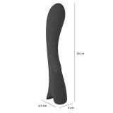 Комп'ютерний вібратор - Vibratissimo G - vibrator, чорний