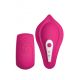 Вибратор в трусики Liebe Panty Vibe Recargable Cerise, нагрев до 39 °C, пульт, трусики S-M в комплекте