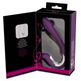 Комп'ютерний вібратор - Javida Vibe with clit stimulat