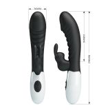 Вібратор - Pretty Love Naughty Bunny Vibrator Black