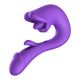 Вібратор - Tongue Flap Dual Vibe Purple