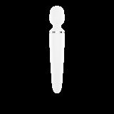 Вібромасажер Satisfyer Wand-er Woman (White/Chrome), водонепроникний, потужний, розмір XXL