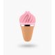 Satisfyer Layons Sweet Treat - стимулятор для клитора с вращающимися лепестками, 10х4 см (розовый с коричневым)