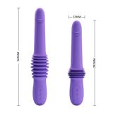 Вібратор - Pretty Love Pazuzu Up&Down Vibrator Purple 70 см Вібратор - Pretty Love Pazuzu Up&Down Vibrator Purple 70 см