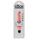 Вібромасажер King Cock 7 Vibr Stiffy Flesh 21,6х4, 4 см
