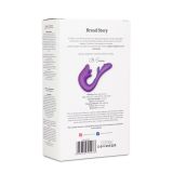 Вібратор - Tongue Flap Dual Vibe Purple