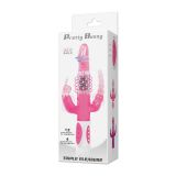 Вібратор - Pretty Bunny Triple Pleasure Vibrator Purple