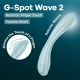 Вібратор Satisfyer G-Spot Wave 2 Ice Blue, імітує доторкання пальця