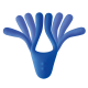 Комп'ютерний вібратор - Beauments Doppio Move Blue Vibrator