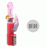 Компьютерный вибратор - Pretty Love Christina Vibrator with Bunny Pink
