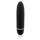 Віброкуля RIANNE S – Classique Vibe міні-вібратор на 7 режимів, чохол-косметичка Stud Black