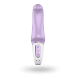 Satisfyer Vibes Charming Smile - гнучкий потужний вібратор для точки-G, 18,5х3, 5 см