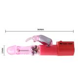 Компьютерный вибратор - Pretty Love Christina Vibrator with Bunny Pink