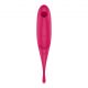 Вібратор для клітора з вакуумною стимуляцією Satisfyer Twirling Pro Red