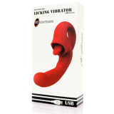 Вібратор - Rechargeable Licking Vibrator USB 10 Functions